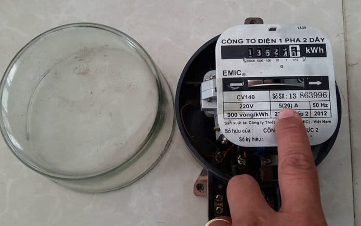 Công tơ điện 1 pha (ảnh 3)