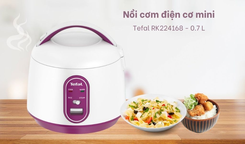 Nồi cơm điện nhỏ gọn cho ít người tốt nhất 2024, dễ sử dụng và nhiều tính năng hữu ích 4