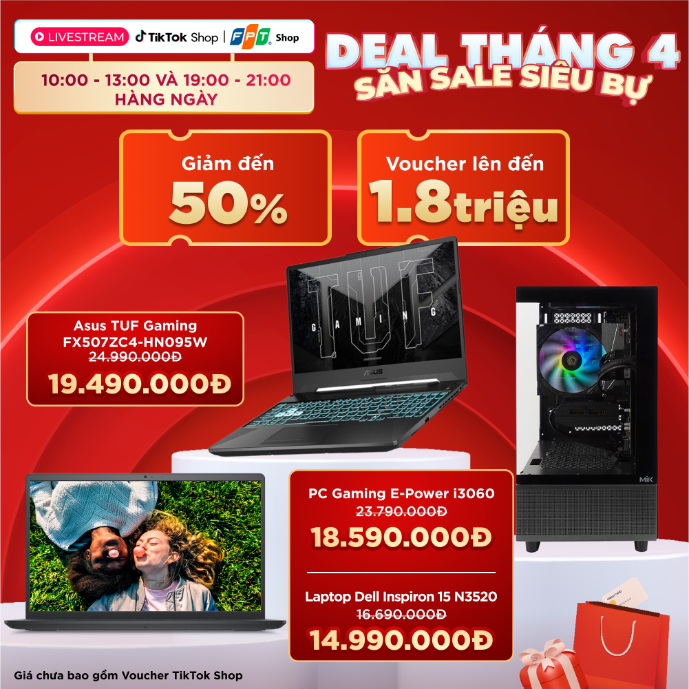 Ngành hàng Laptop - PC