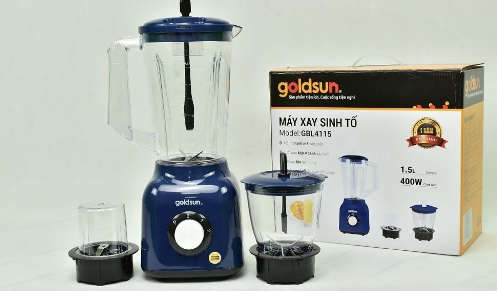 Máy xay sinh tố giá dưới 500k tốt nhất 2024 đáp ứng tốt các nhu cầu xay trái cây, gia vị hiệu quả 3