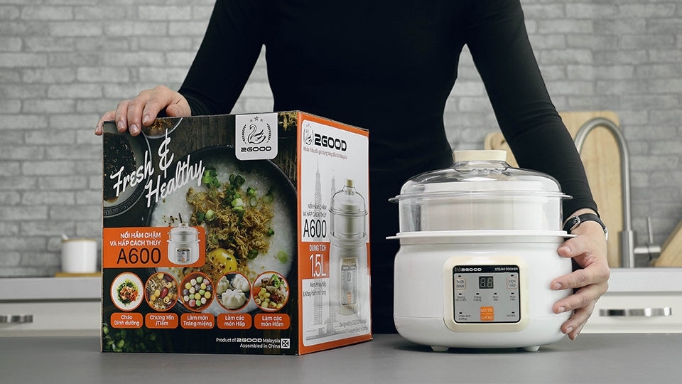 Nồi nấu chậm 2GOOD là một trong những sản phẩm hầm thức ăn bằng phương pháp cách thủy