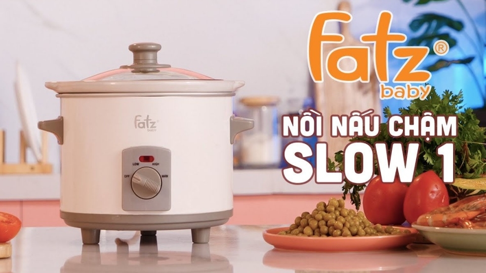 Nồi nấu chậm Fatzbaby là một giải pháp cho các bà mẹ không có quá nhiều thời gian rảnh