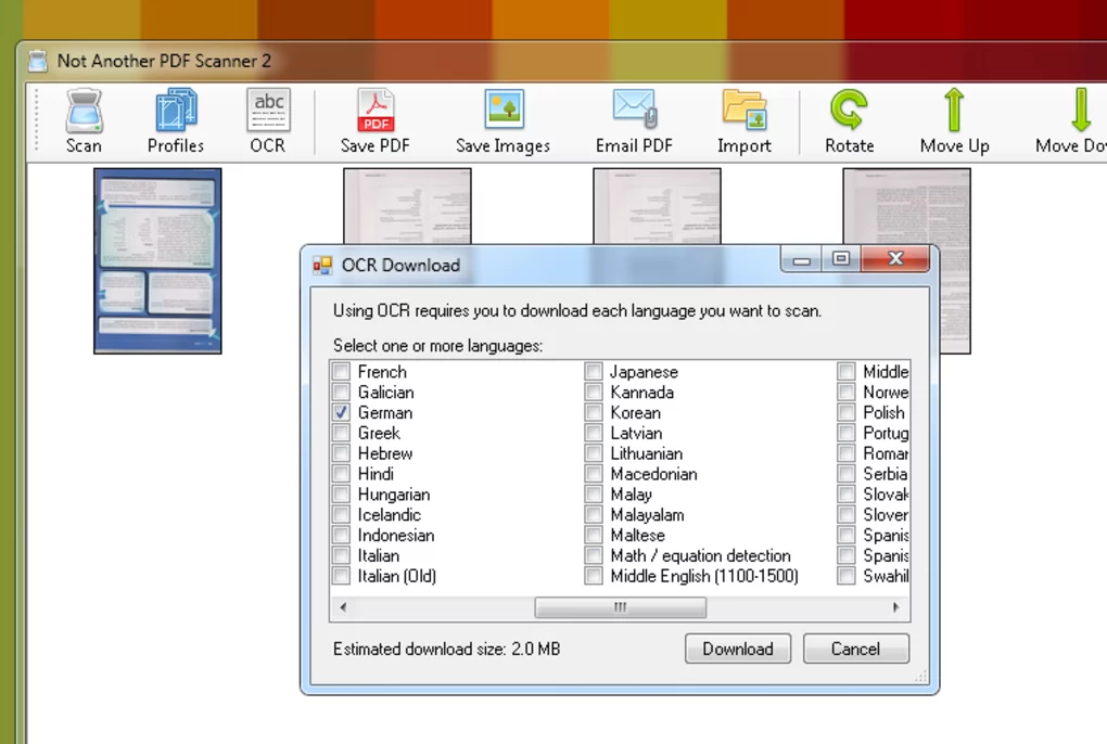 Phần mềm scan ảnh thành văn bản trên máy tính (ảnh 2)