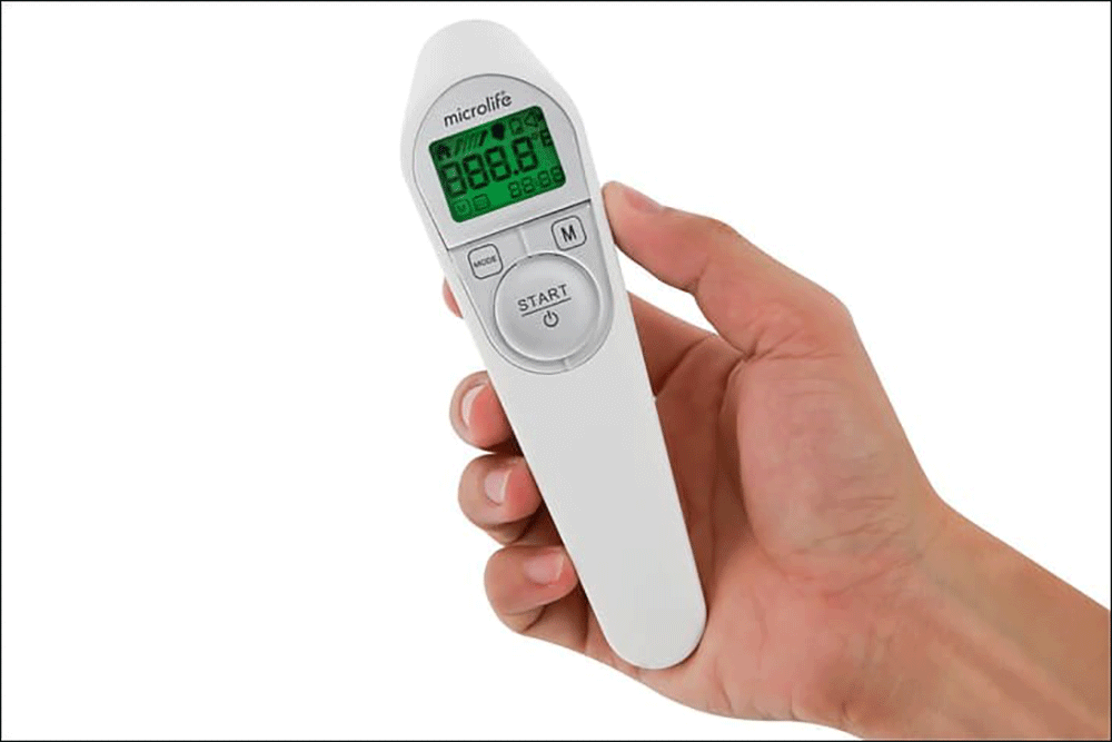 Nhiệt kế Microlife thông báo lỗi