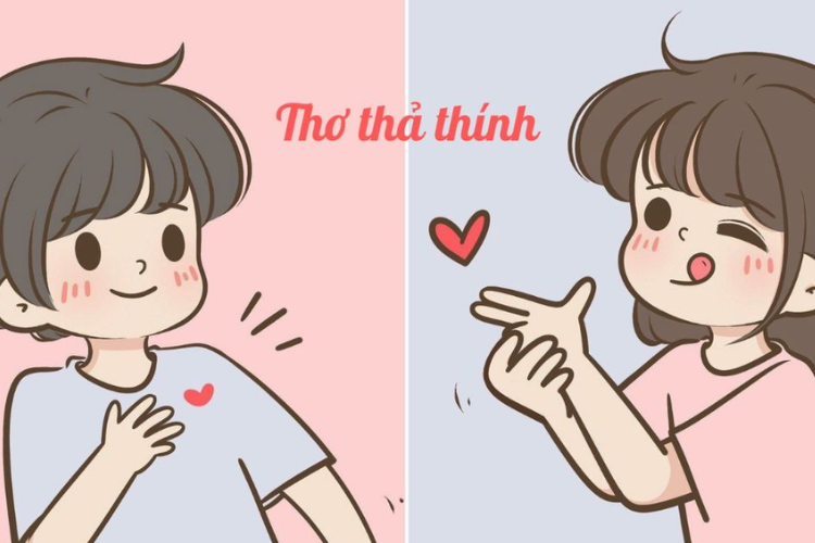 Những câu thả thính chạm đến trái tim
