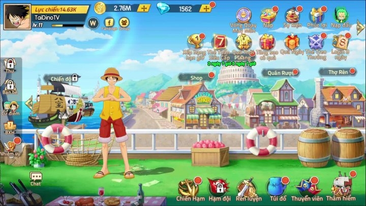 Kho báu truyền thuyết: Tựa game hành động nhập vai bước vào thế giới One Piece Kho-bau-truyen-thuyet-3