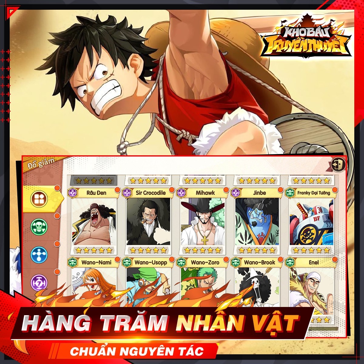 Kho báu truyền thuyết: Tựa game hành động nhập vai bước vào thế giới One Piece Kho-bau-truyen-thuyet-4