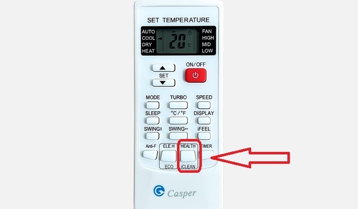 Hướng dẫn cách bật điều hòa Casper đơn giản, nhanh chóng tại nhà 5