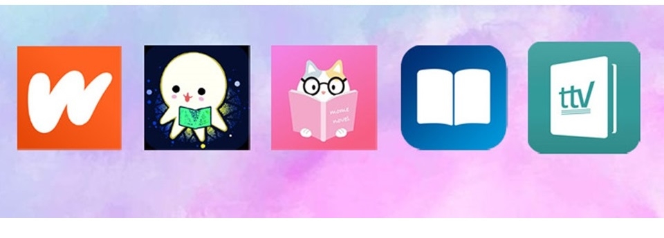 Giao diện các app đọc truyện quen thuộc với người dùng