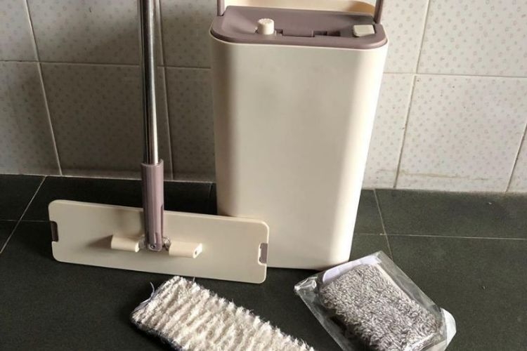 Cách sử dụng cây lau nhà hình chữ nhật