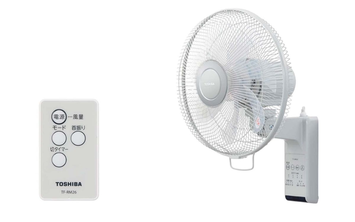 Quạt treo tường Toshiba (ảnh 3)
