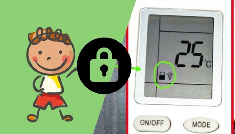 Cách mở khoá điều khiển điều hoà Gree (Hình 4)