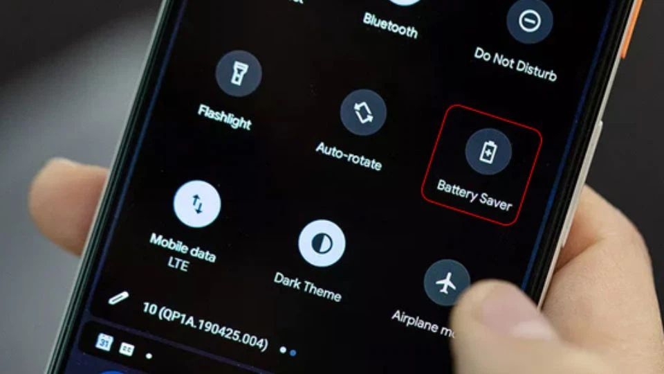 Bật chế độ tiết kiệm pin