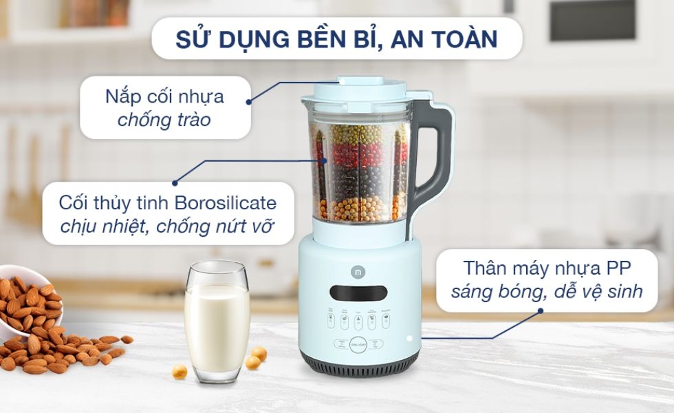 máy làm sữa hạt đa năng Mishio MK316