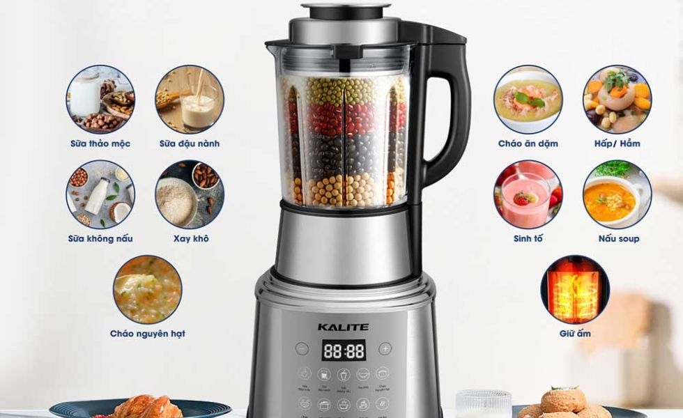 Máy làm sữa hạt đa năng Kalite KL-950