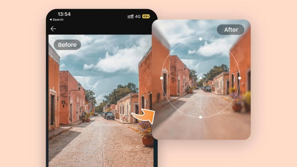 Blur Photo Editor Background