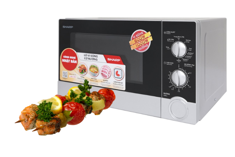 Lò vi sóng có nướng Sharp 23L R-G302VN-S