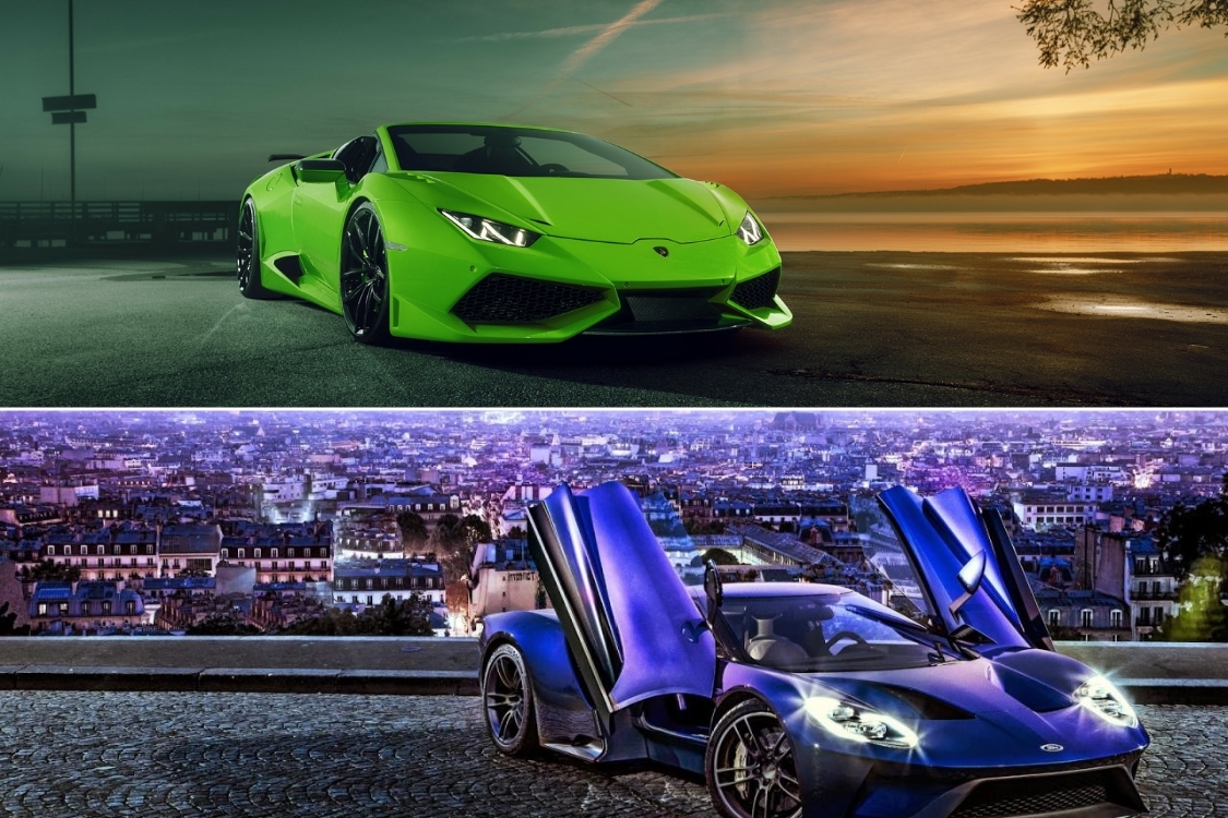 Ảnh bìa Facebook siêu xe