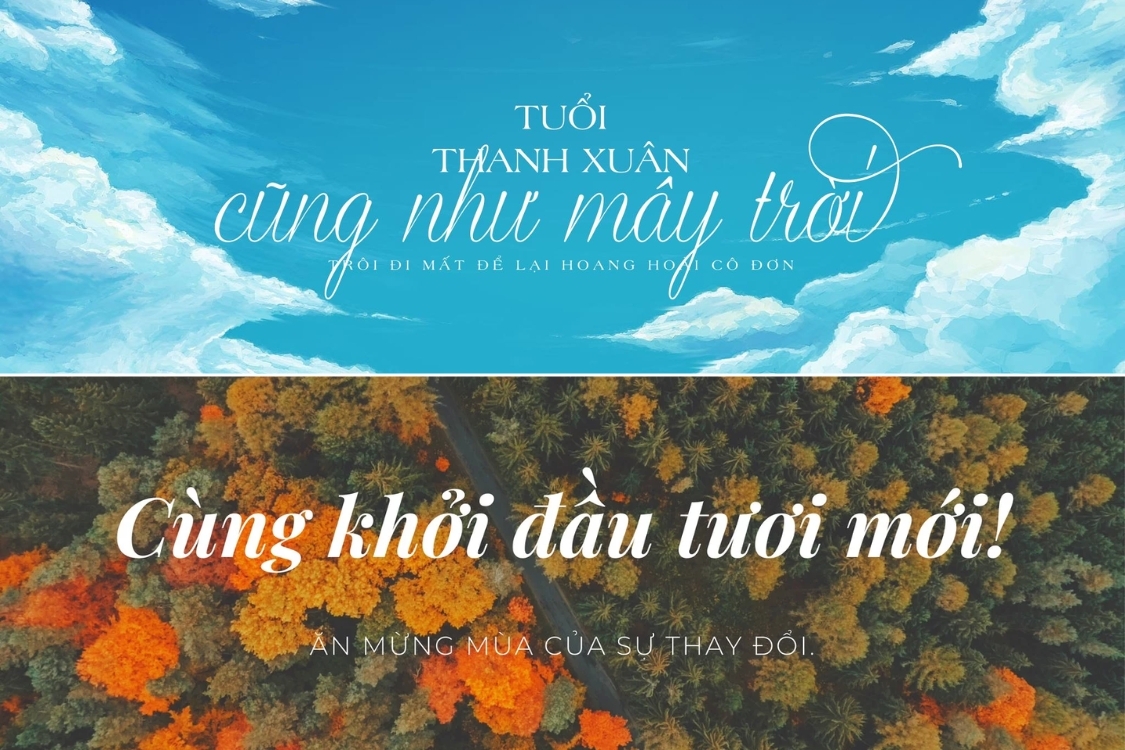 Ảnh bìa Facebook kèm quotes