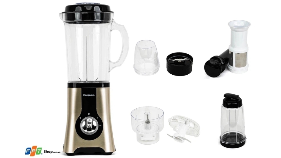 Máy xay sinh tố đa năng 4 cối Kangaroo KG4B3
