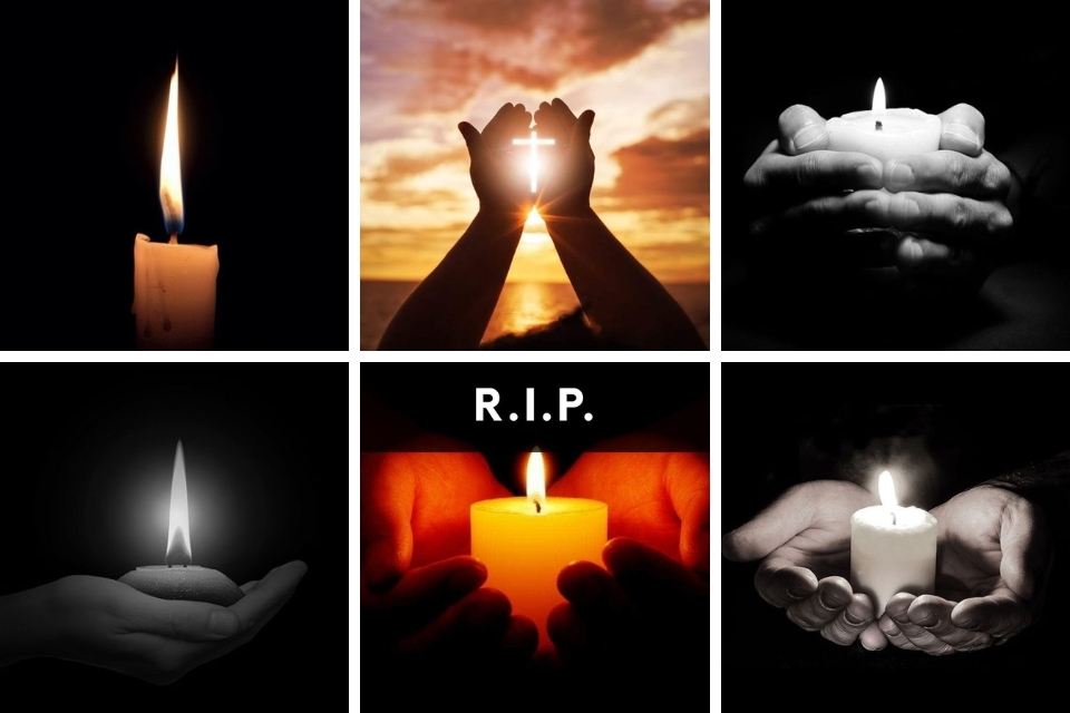 Ảnh đại diện Zalo buồn đám tang hình 2