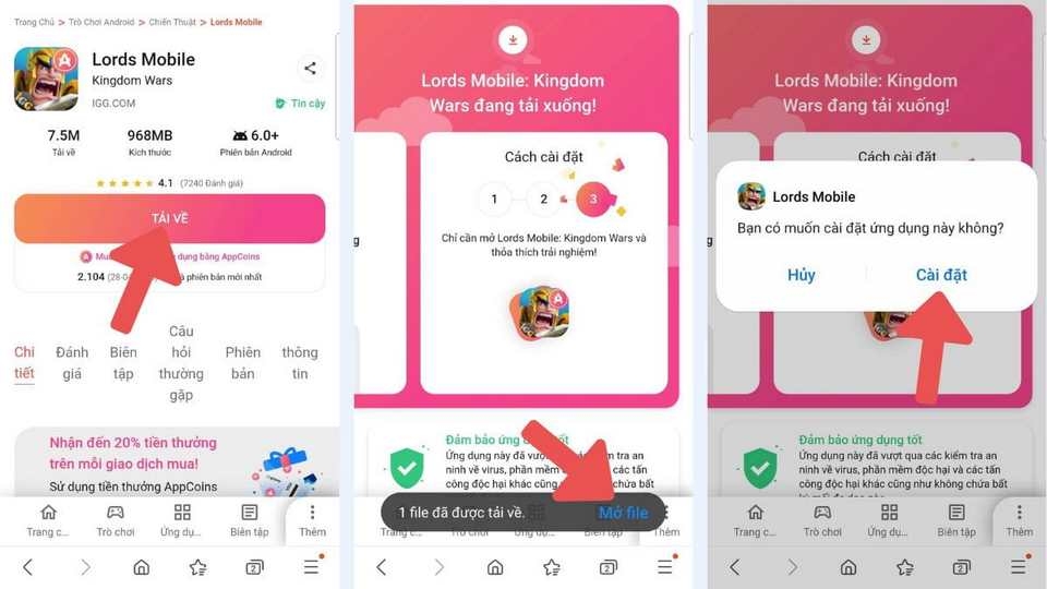 Lựa chọn trò chơi hiệu quả