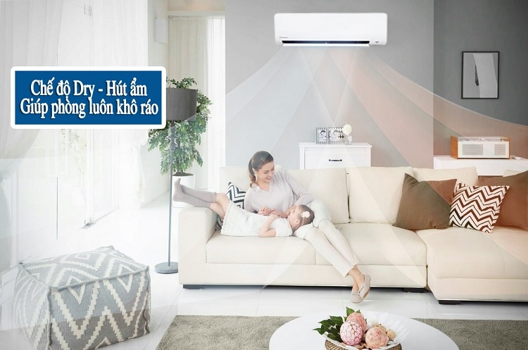 Chế độ hút ẩm điều hoà Daikin (Hình 1)