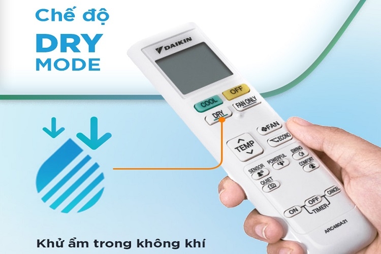 Chế độ hút ẩm điều hoà Daikin (Hình 5)