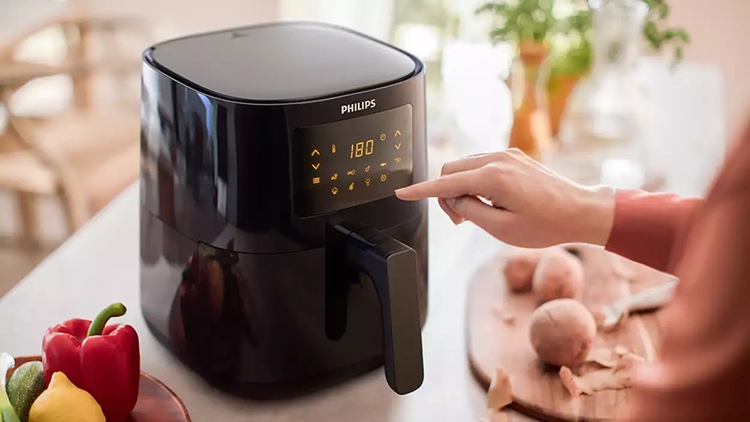 So sánh nồi chiên không dầu Unie và Philips (hình 5)