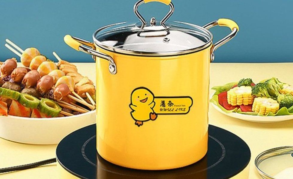 Nồi chiên ngập dầu mini vịt vàng