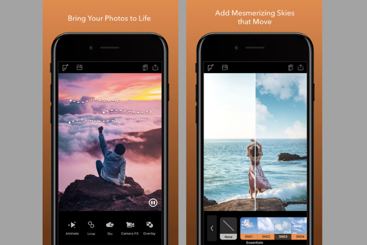 Enlight Pixaloop - App chỉnh mây huyền ảo, lung linh
