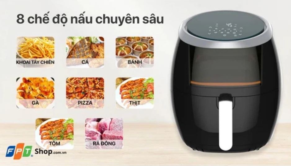 lò chiên không dầu đa năng tốt nhất 2024 07