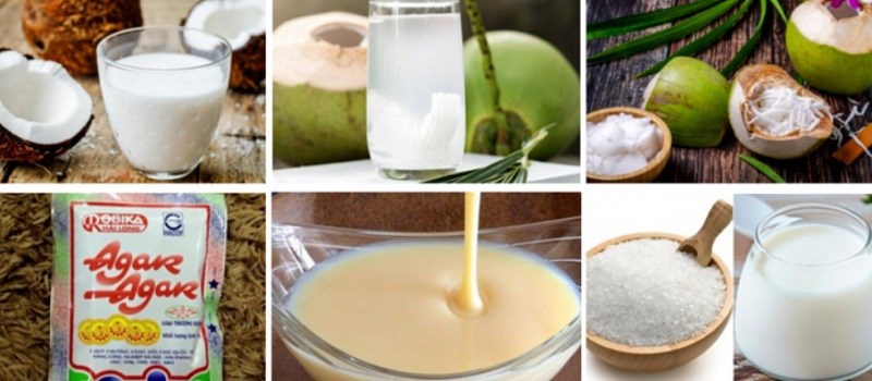 chè dừa dầm - ảnh 1