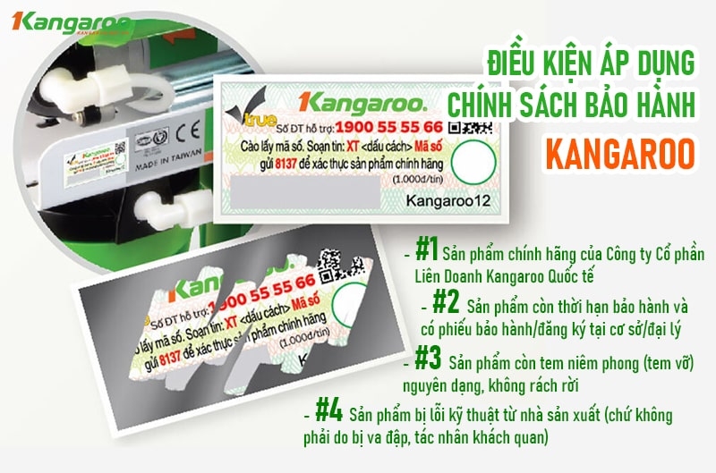 tem sản phẩm Kangaroo