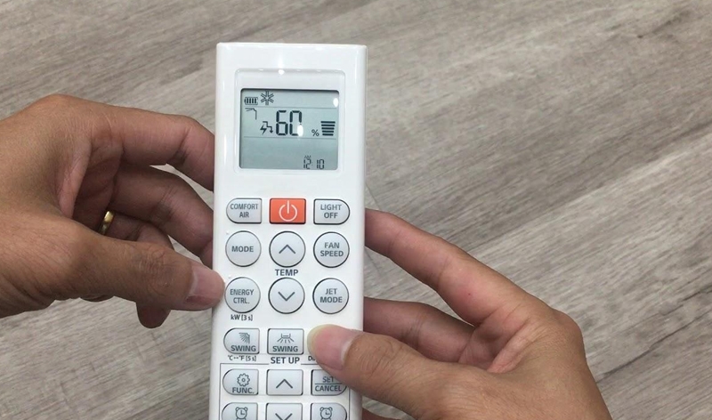 cách sử dụng remote máy lạnh LG đời cũ 2