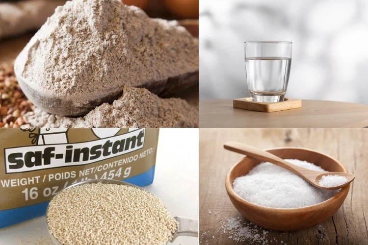 Làm bánh mì nguyên cám - 2