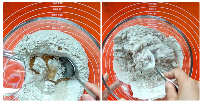 Làm bánh mì nguyên cám - 3