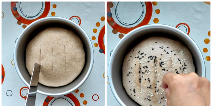 Làm bánh mì nguyên cám - 6