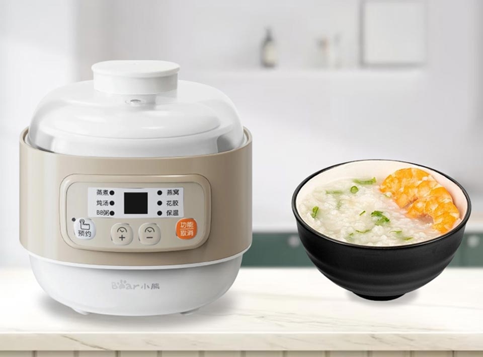 Nồi nấu chậm Bear - Ảnh 01