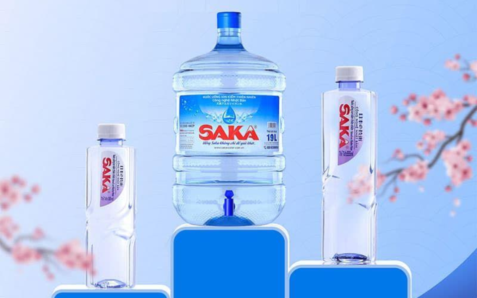 Nước khoáng kiềm Saka