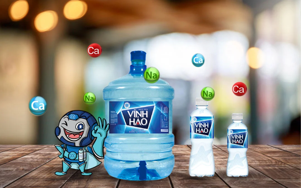 Nước khoáng kiềm Vĩnh Hảo