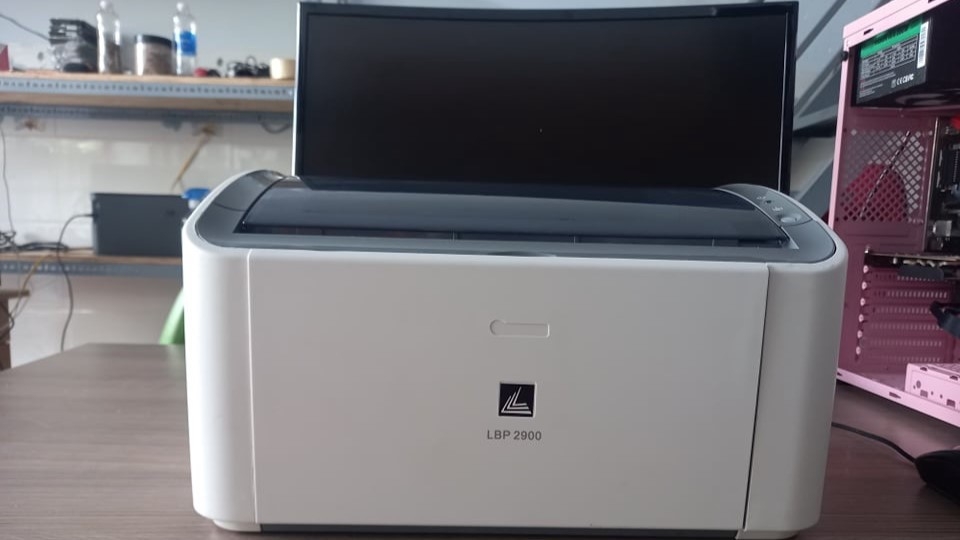 Máy Canon LBP2900 in Laser trắng đen
