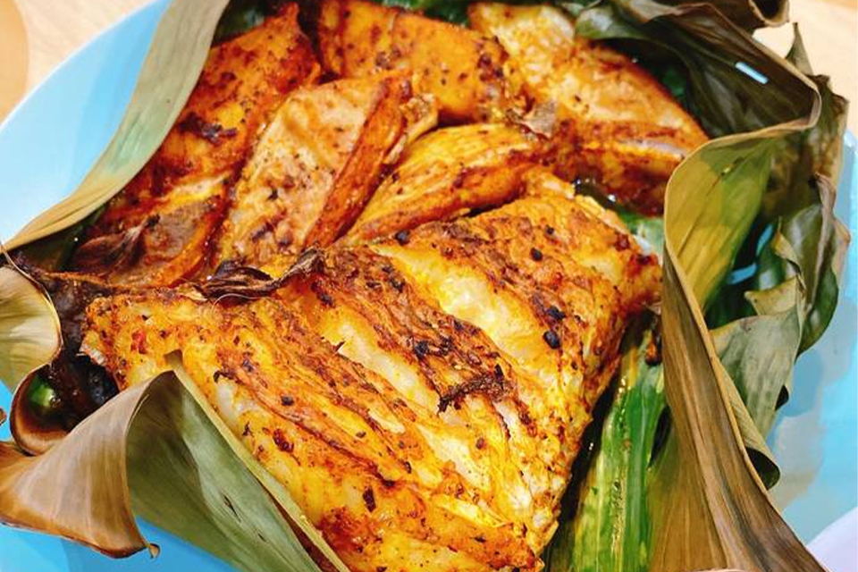 Cá đuối nướng