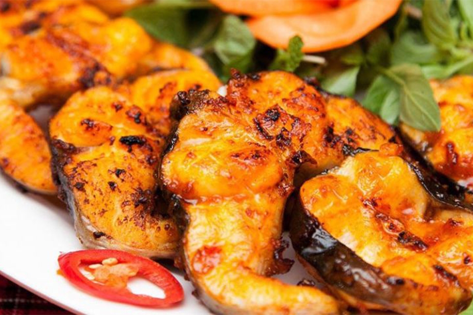 Cách làm cá chình nướng muối ớt