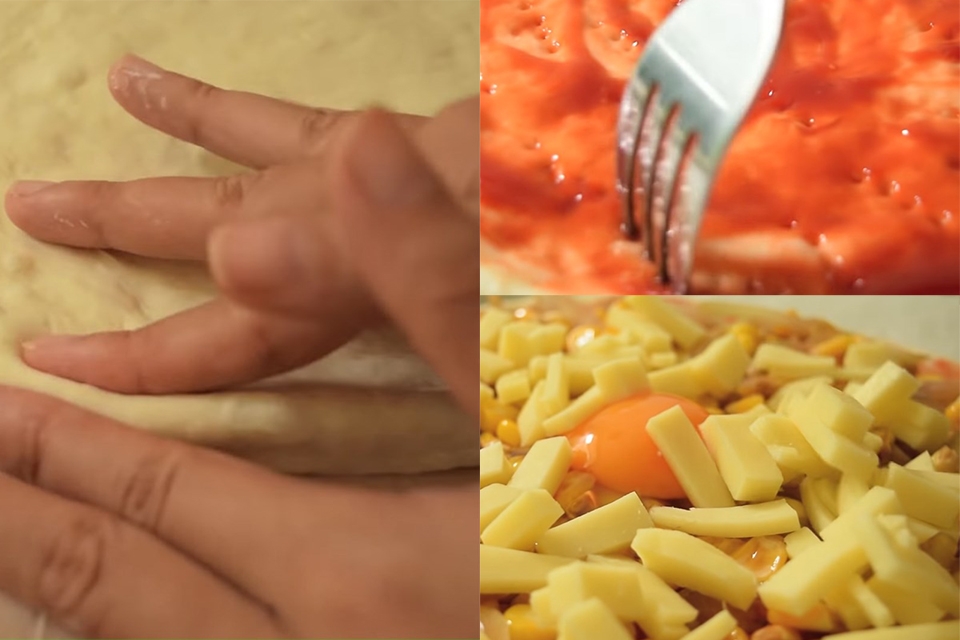 Bước 5: Tạo hình cho bánh