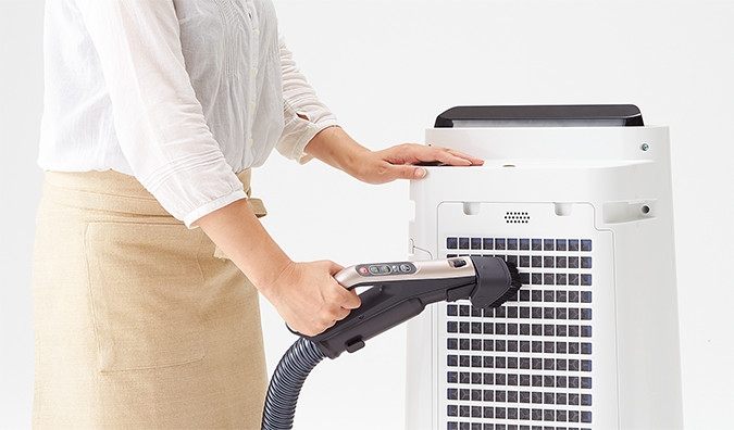 cách vệ sinh máy lọc không khí Sharp 3