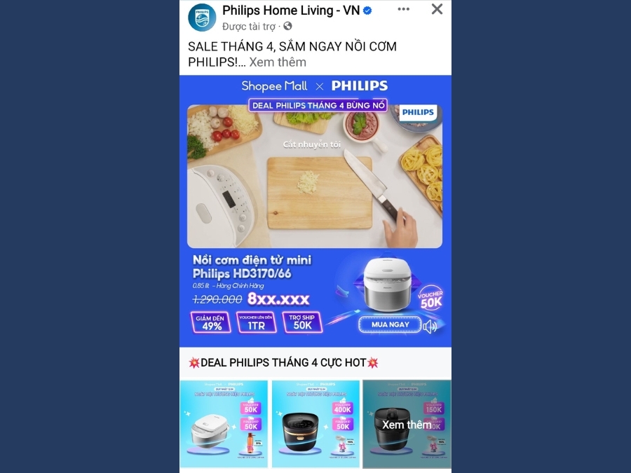 Collection ads: Quảng cáo bộ sưu tập