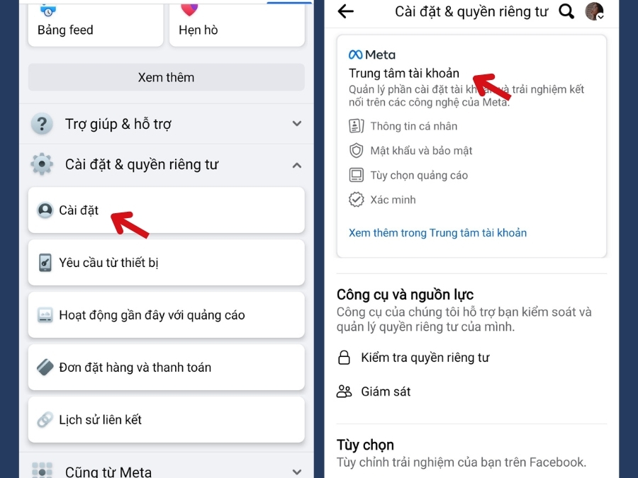 Cách 3: Xóa quyền gợi ý quảng cáo dựa trên thông tin cá nhân (hình 4)