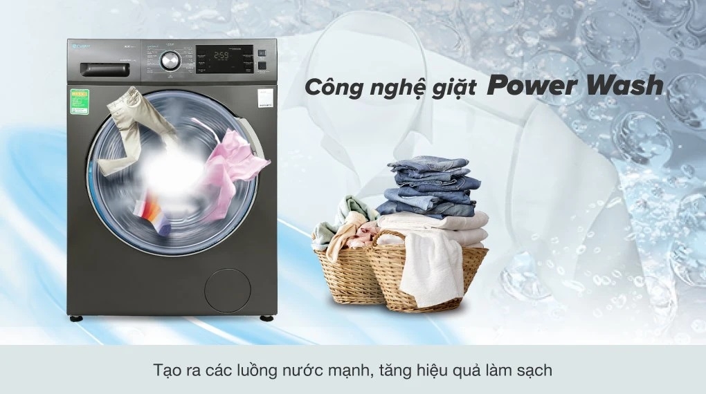 Chế độ giặt Power Wash là gì, có công dụng gì và nguyên lý hoạt động ra sao? 2