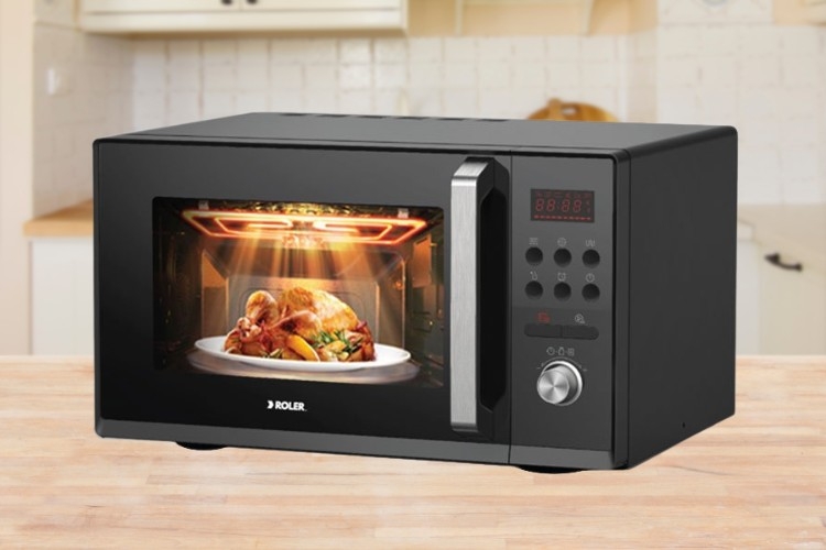 Lò vi sóng Roler RMA - 3212A với thiết kế cửa kính sang trọng